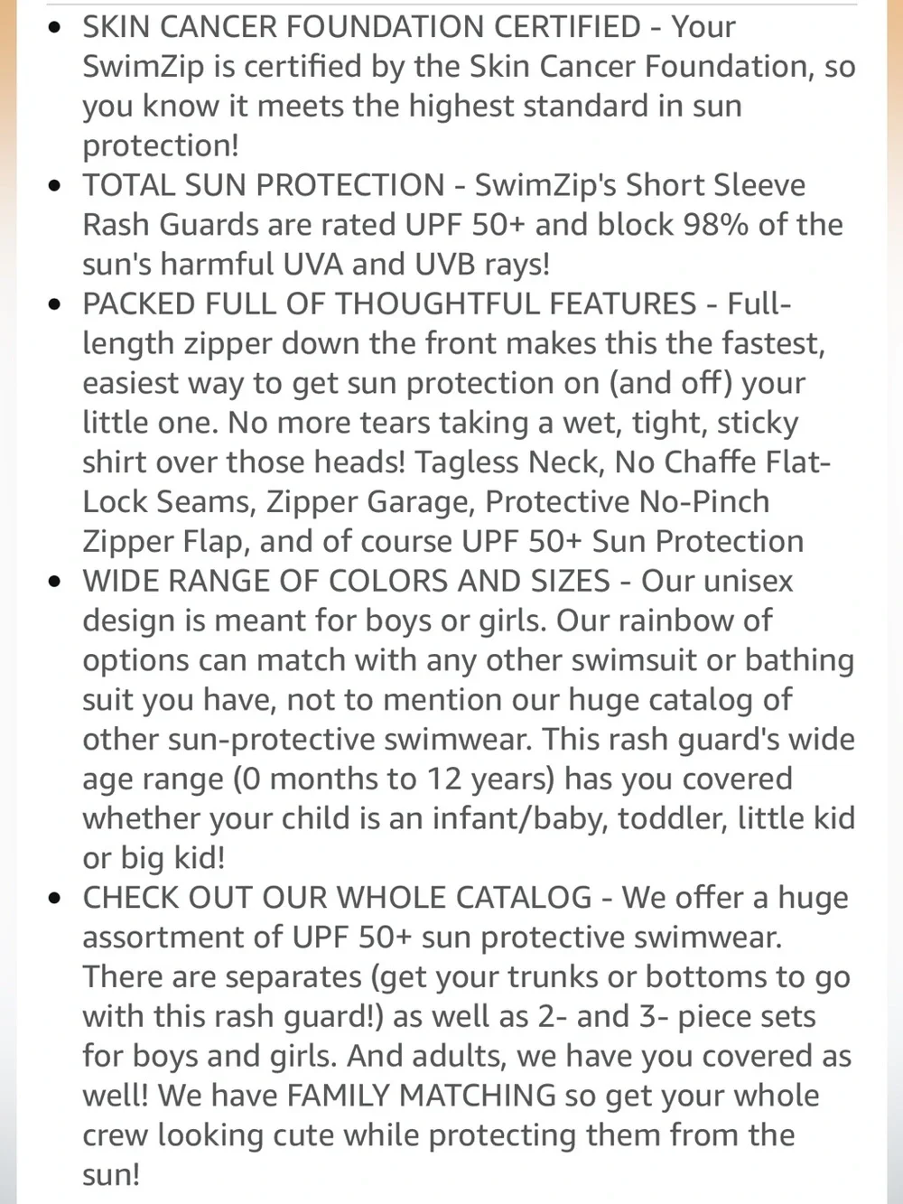 Kids Hot Pink Short-Sleeve Zip Front Swim Shirt 18-24 Months